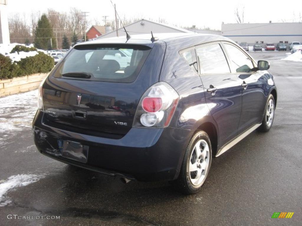 2010 Vibe 1.8L - Navy Blue Metallic / Ebony photo #7