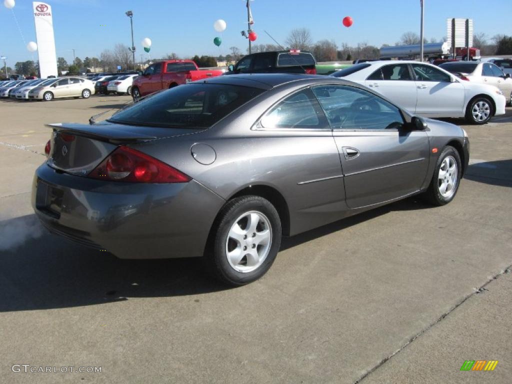 Dark Shadow Grey Metallic 2002 Mercury Cougar V6 Coupe Exterior Photo #42081979