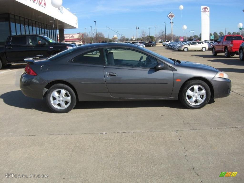 Dark Shadow Grey Metallic 2002 Mercury Cougar V6 Coupe Exterior Photo #42081995