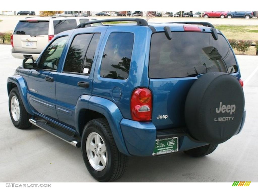 Atlantic Blue Pearl 2003 Jeep Liberty Limited Exterior Photo #42082391