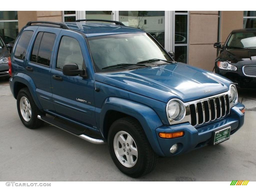 Atlantic Blue Pearl 2003 Jeep Liberty Limited Exterior Photo #42082451