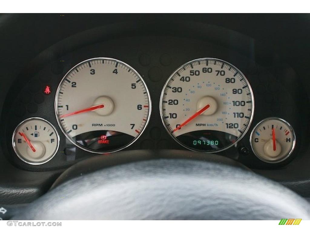 2003 Jeep Liberty Limited Gauges Photo #42082735