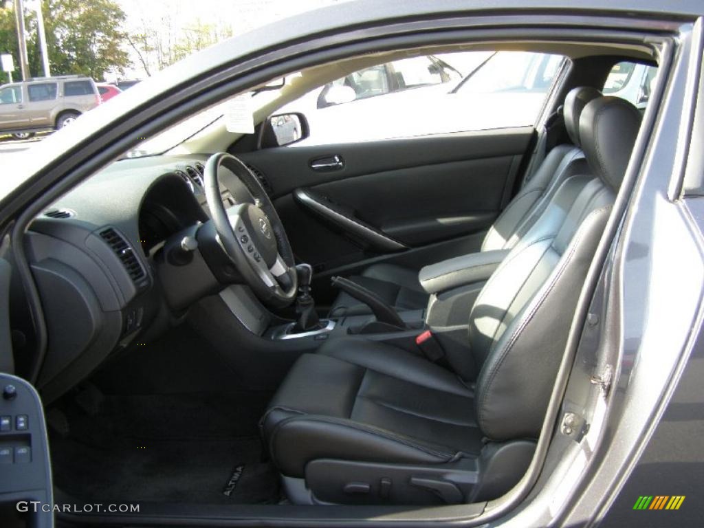 Charcoal Interior 2009 Nissan Altima 3.5 SE Coupe Photo #42083571