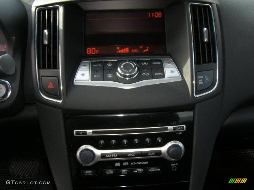 2009 Maxima 3.5 SV - Radiant Silver Metallic / Charcoal photo #13
