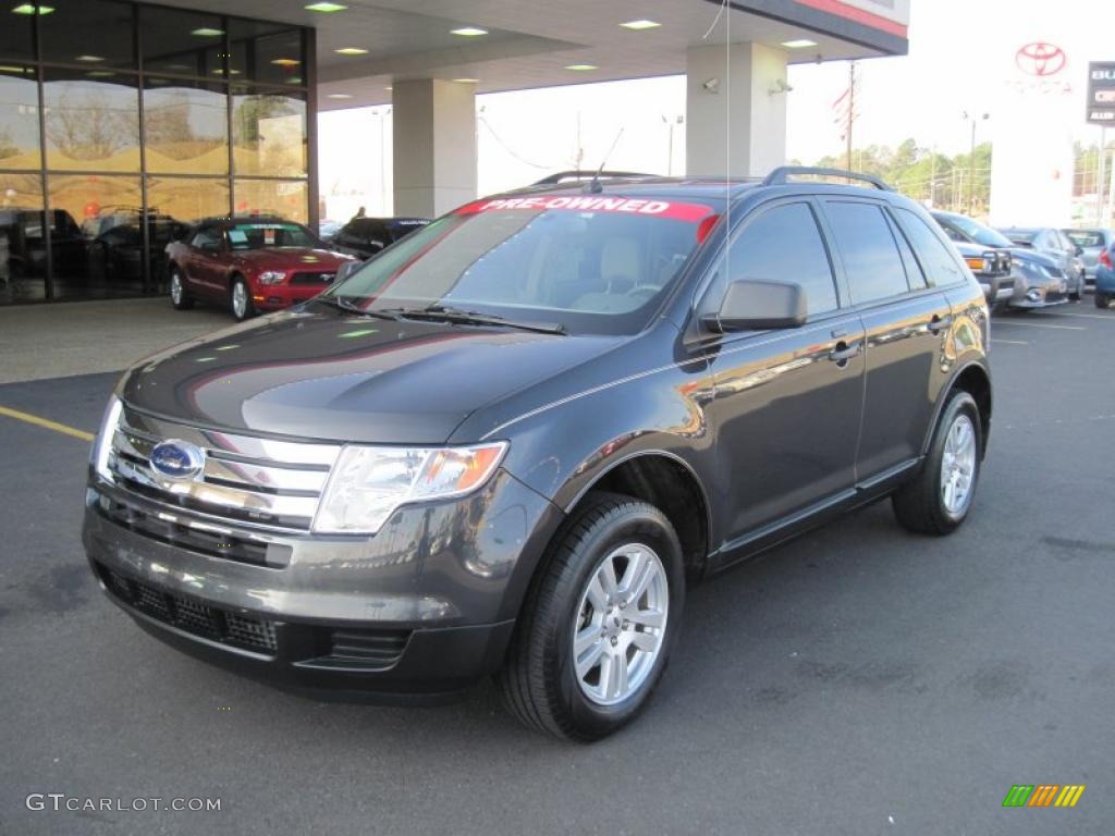 2007 Edge SE - Carbon Metallic / Medium Light Stone photo #1