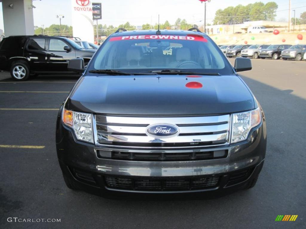 2007 Edge SE - Carbon Metallic / Medium Light Stone photo #8