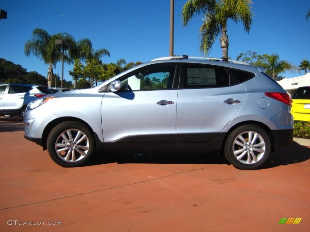 Aurora Blue 2011 Hyundai Tucson Limited Exterior Photo #42085491