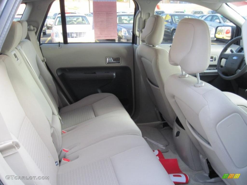 2007 Edge SE - Carbon Metallic / Medium Light Stone photo #14