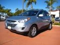 2011 Aurora Blue Hyundai Tucson GLS AWD  photo #1