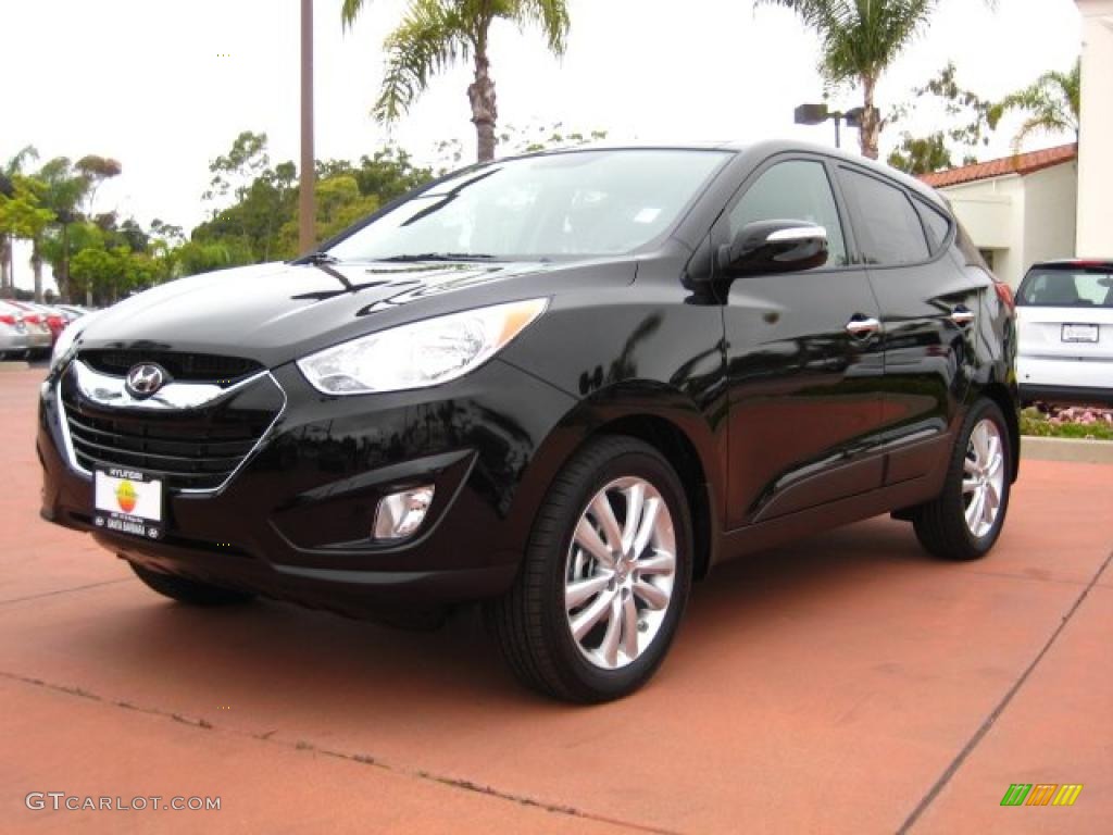 Ash Black 2011 Hyundai Tucson Limited Exterior Photo #42085695