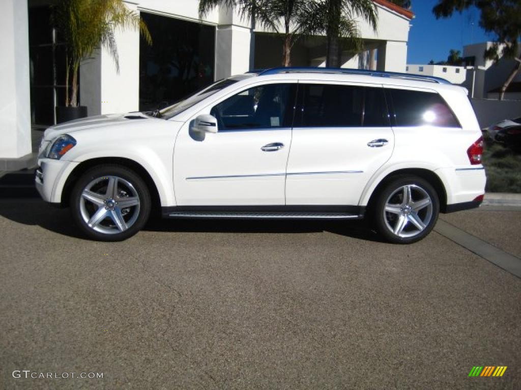 Diamond White Metallic 2011 Mercedes-Benz GL 550 4Matic Exterior Photo #42086011