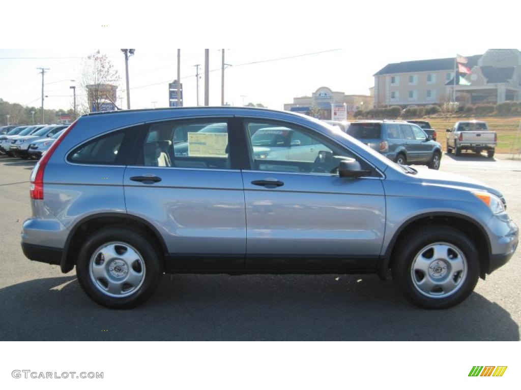 2011 CR-V LX - Glacier Blue Metallic / Gray photo #6