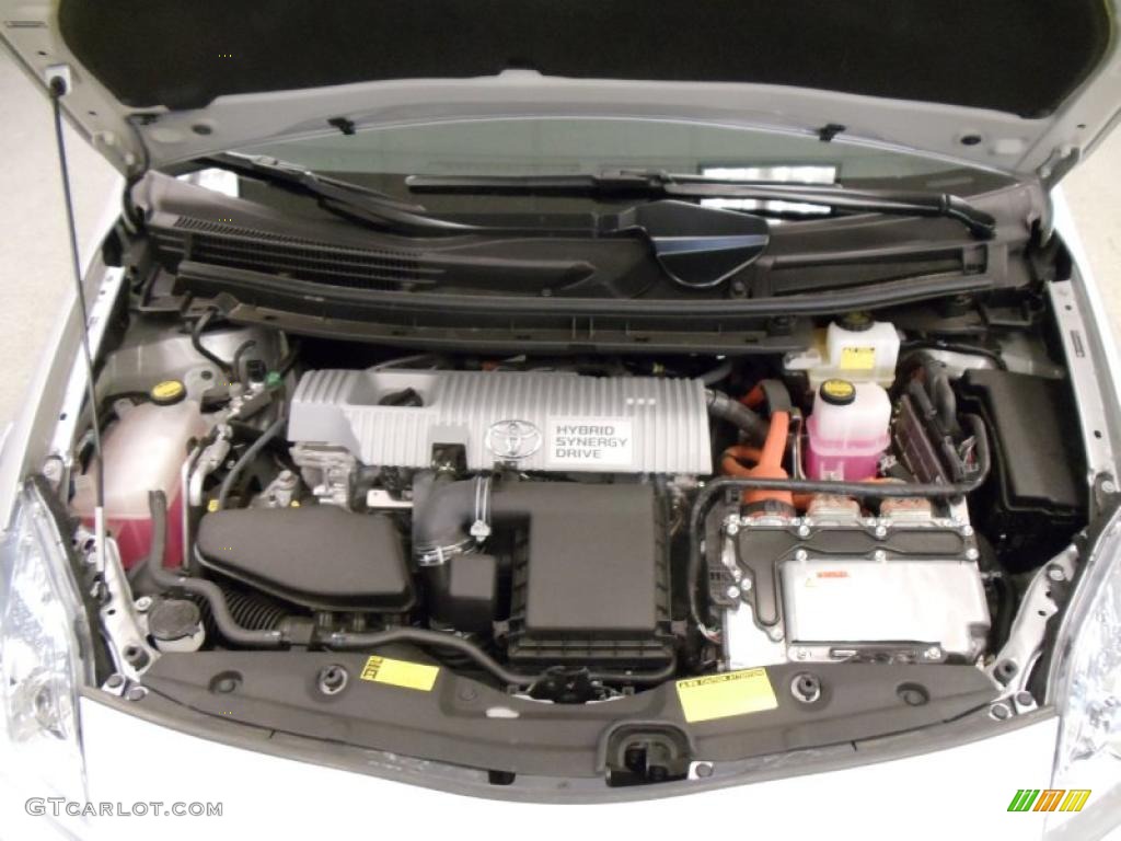 2010 Prius Hybrid III - Classic Silver Metallic / Dark Gray photo #16
