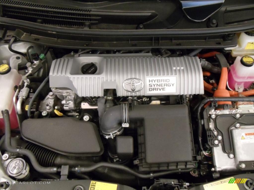 2010 Prius Hybrid III - Classic Silver Metallic / Dark Gray photo #17