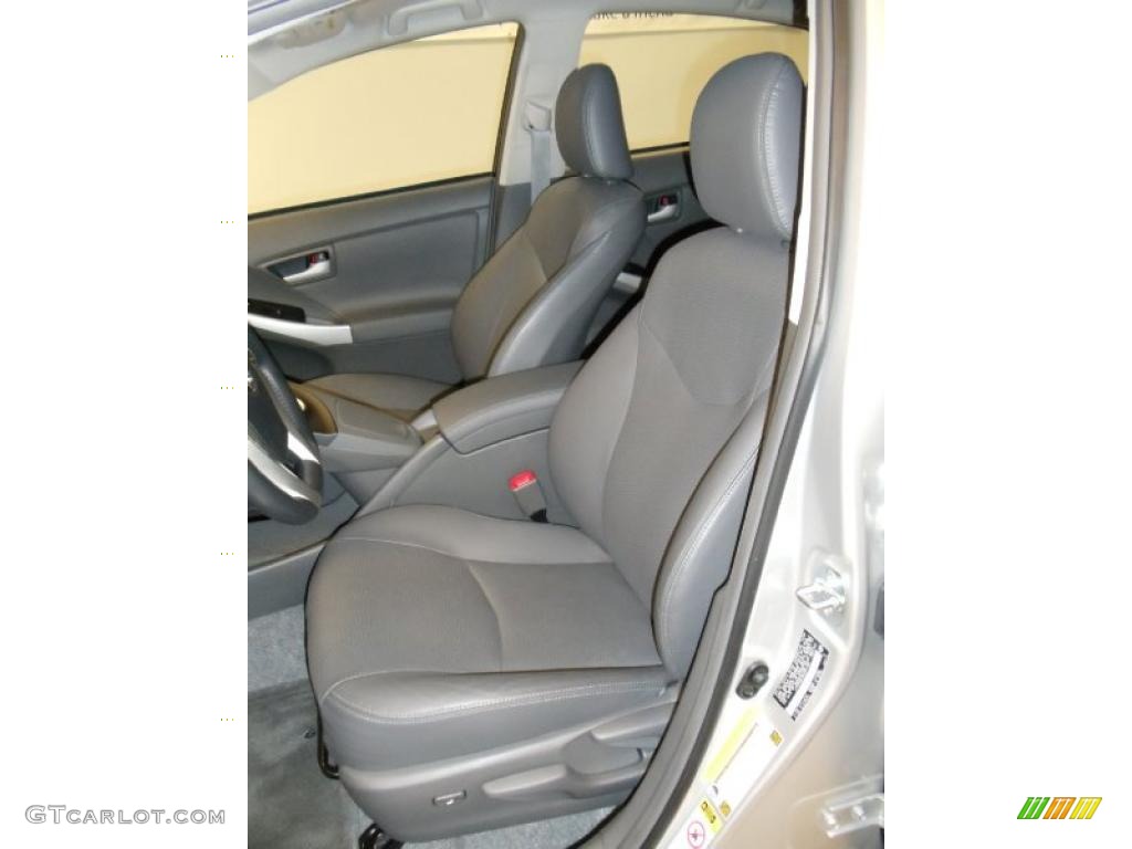 2010 Prius Hybrid III - Classic Silver Metallic / Dark Gray photo #22