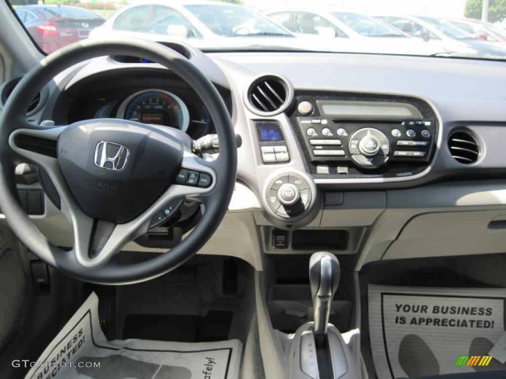 2011 Honda Insight Hybrid Gray Dashboard Photo #42087959