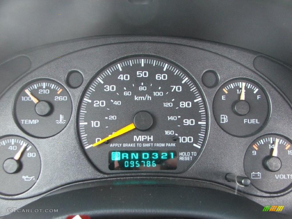 2000 Chevrolet S10 Regular Cab Gauges Photos