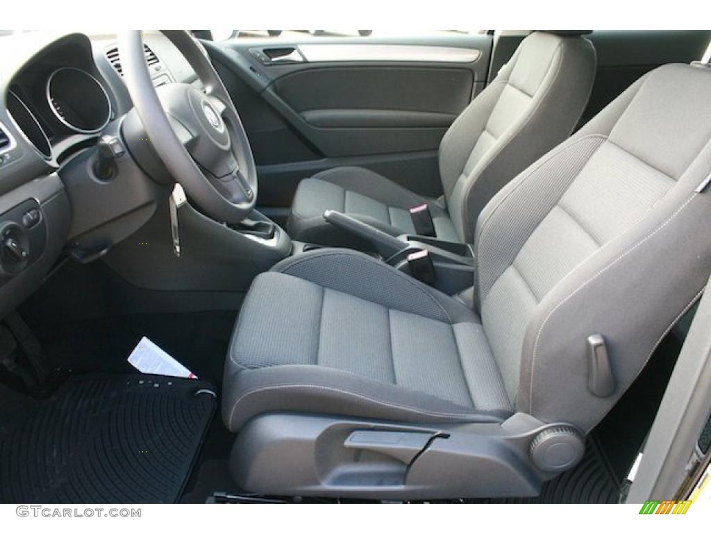 Titan Black Interior 2011 Volkswagen Golf 2 Door Photo #42089219