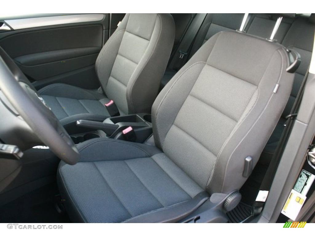 Titan Black Interior 2011 Volkswagen Golf 2 Door Photo #42089315
