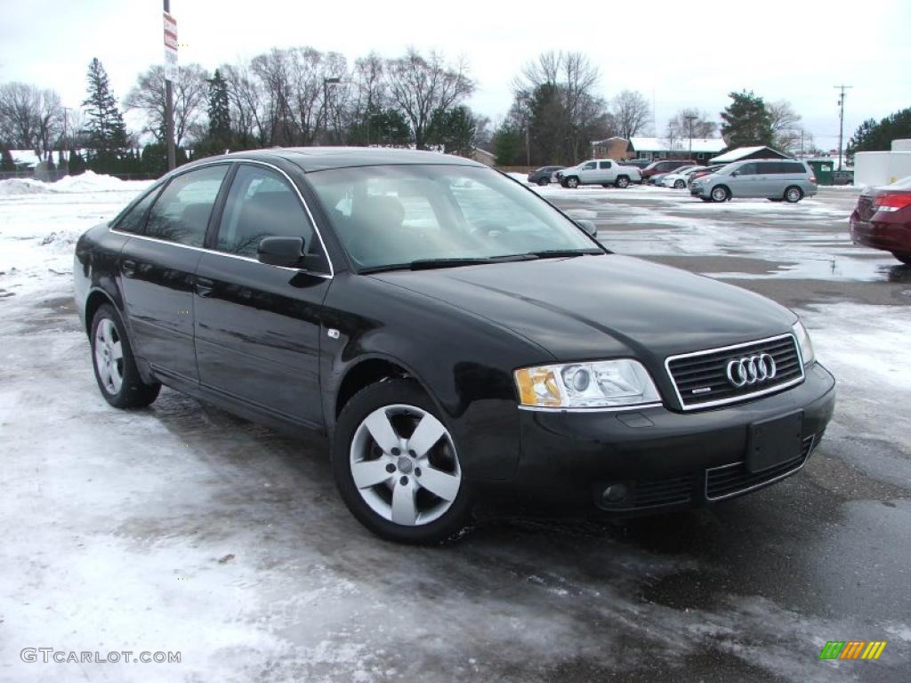 Brilliant Black 2004 Audi A6 3.0 quattro Sedan Exterior Photo #42089363