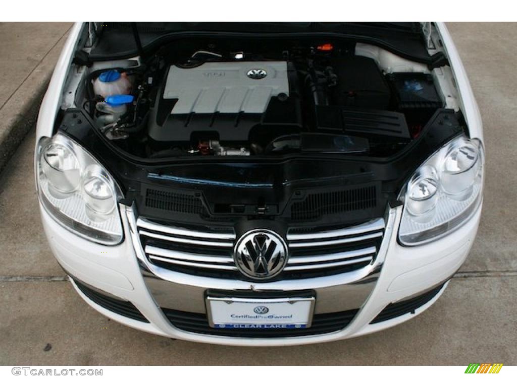 2009 Jetta TDI Sedan - Candy White / Anthracite photo #18