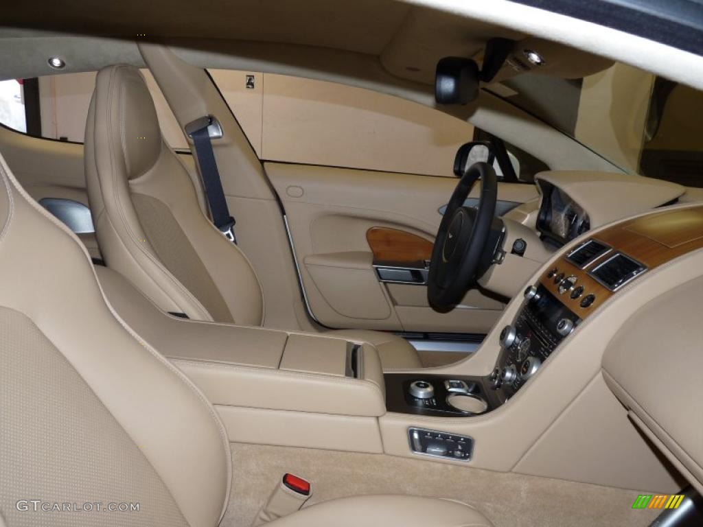 2011 Rapide Sedan - Morning Frost White / Sandstorm photo #17