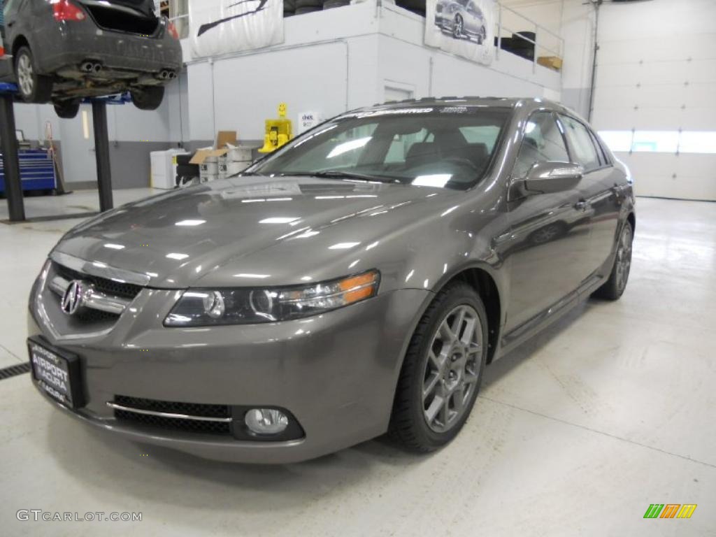 2008 TL 3.5 Type-S - Carbon Bronze Metallic / Ebony/Silver photo #1