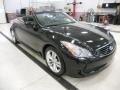 2010 Obsidian Black Infiniti G 37 Convertible  photo #3