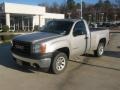 2008 Silver Birch Metallic GMC Sierra 1500 Regular Cab  photo #1