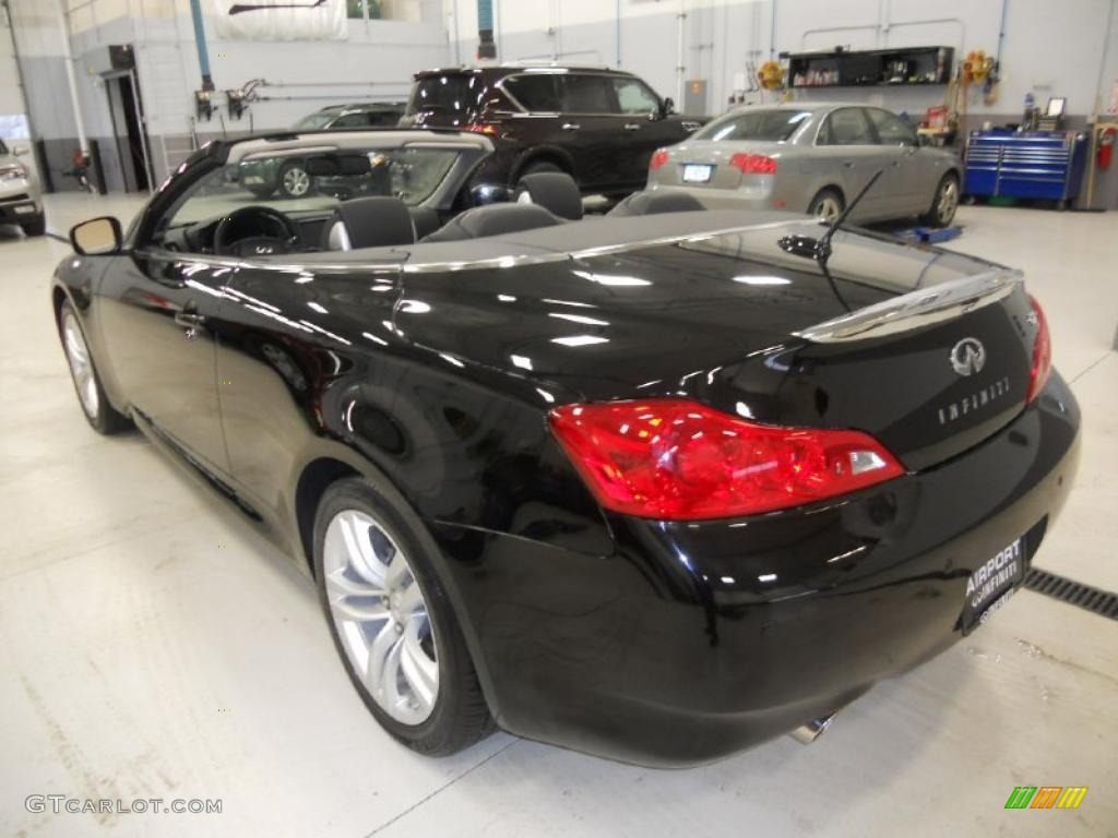 Obsidian Black 2010 Infiniti G 37 Convertible Exterior Photo #42091279