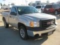 2008 Silver Birch Metallic GMC Sierra 1500 Regular Cab  photo #7