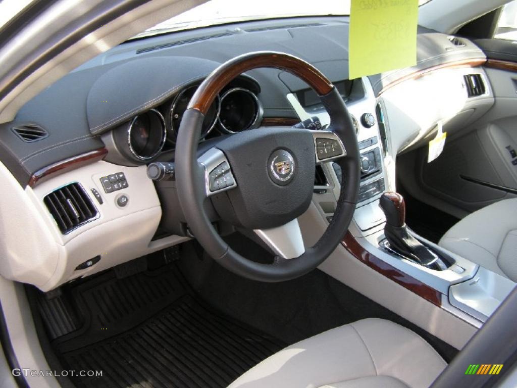 Light Titanium/Ebony Interior 2010 Cadillac CTS 3.0 Sport Wagon Photo #42092239