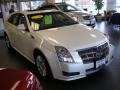 White Diamond Tricoat 2010 Cadillac CTS 3.0 Sport Wagon