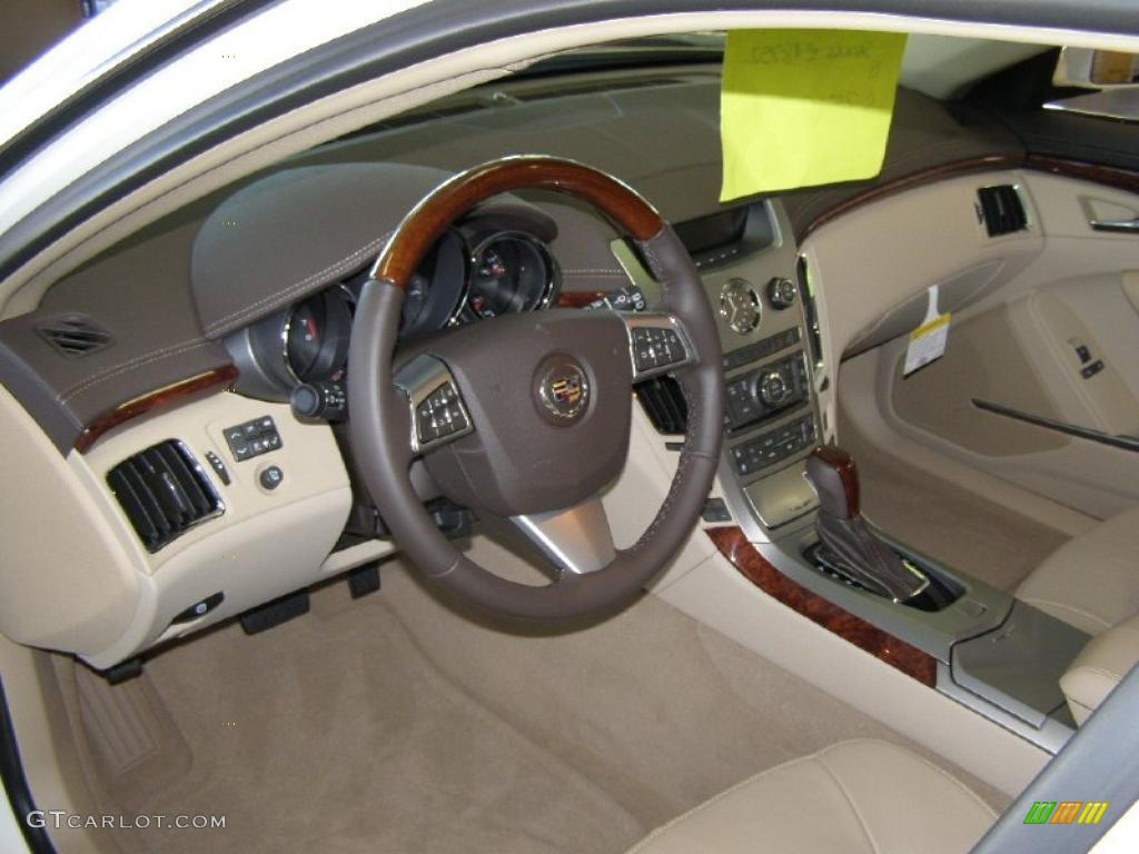 Cashmere/Cocoa Interior 2010 Cadillac CTS 3.0 Sport Wagon Photo #42092307