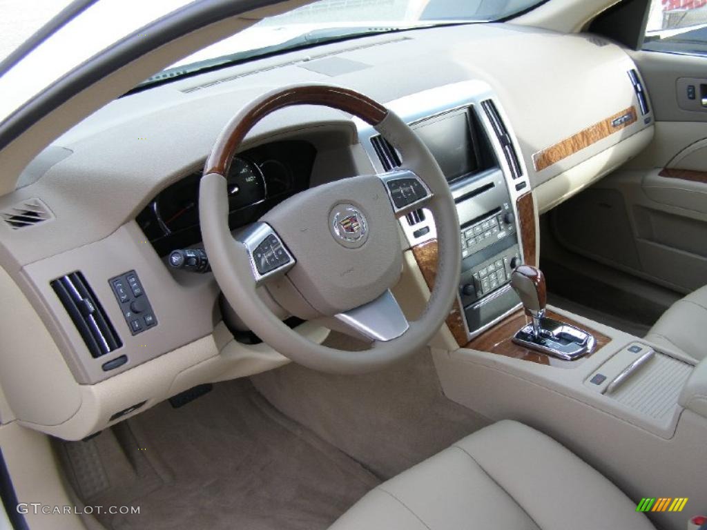 Cashmere/Dark Cashmere Interior 2011 Cadillac STS V6 Luxury Photo #42092651