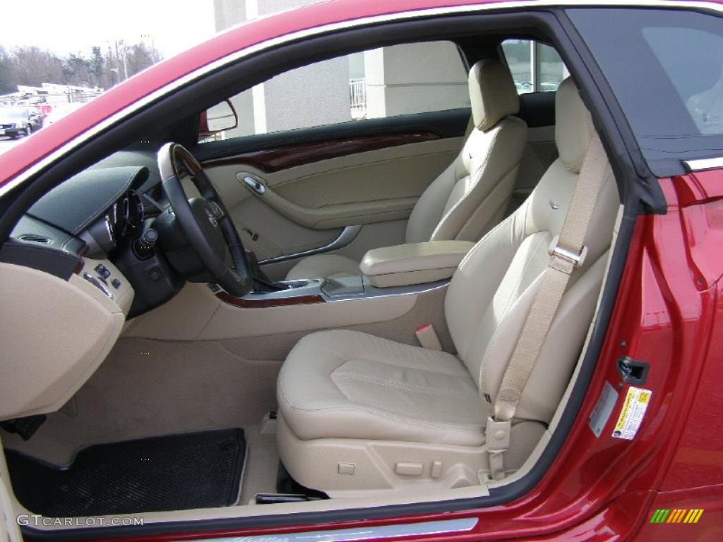 Cashmere/Cocoa Interior 2011 Cadillac CTS 4 AWD Coupe Photo #42093083