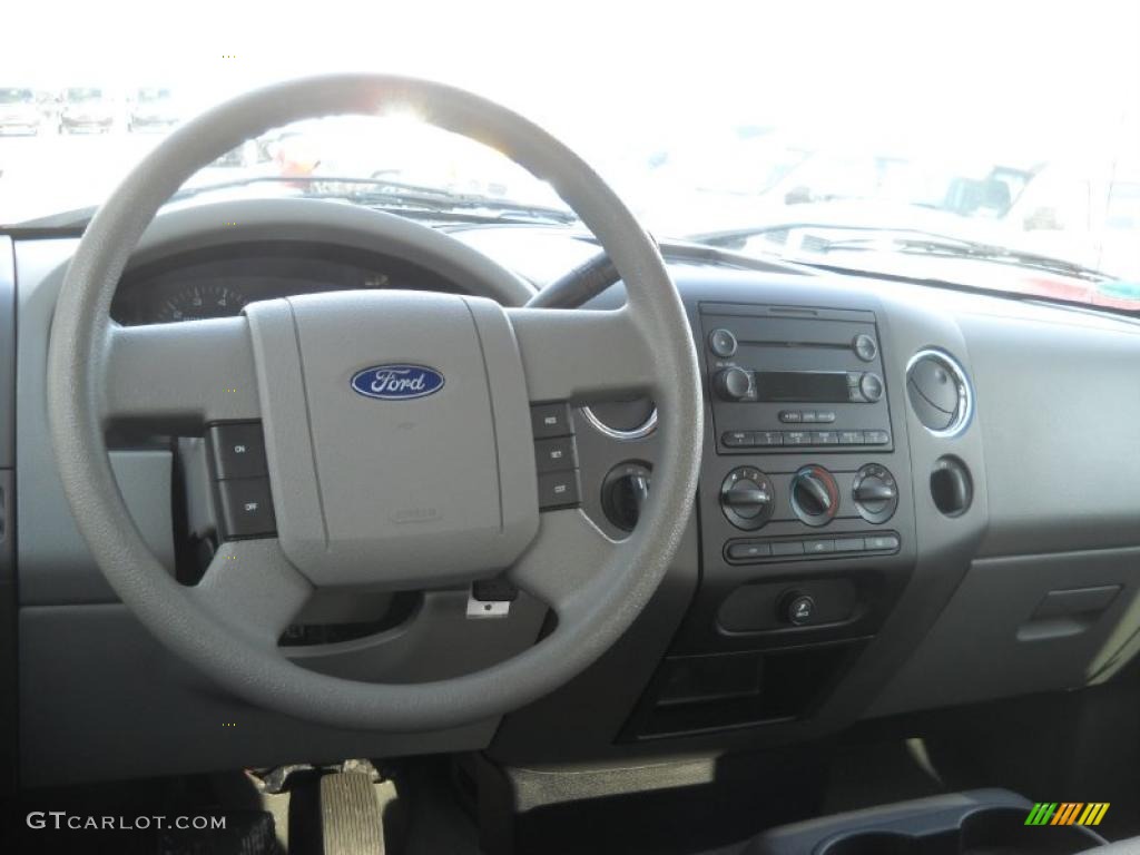 2006 F150 XLT SuperCrew 4x4 - Dark Toreador Red Metallic / Medium/Dark Flint photo #11