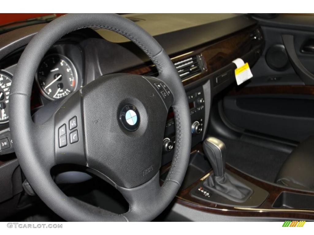 2011 3 Series 328i Sedan - Jet Black / Black Dakota Leather photo #8