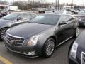 Thunder Gray ChromaFlair 2011 Cadillac CTS 4 AWD Coupe Exterior