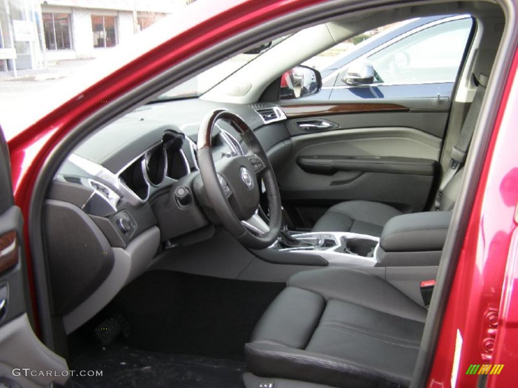 2011 SRX 4 V6 AWD - Crystal Red Tintcoat / Ebony/Titanium photo #4