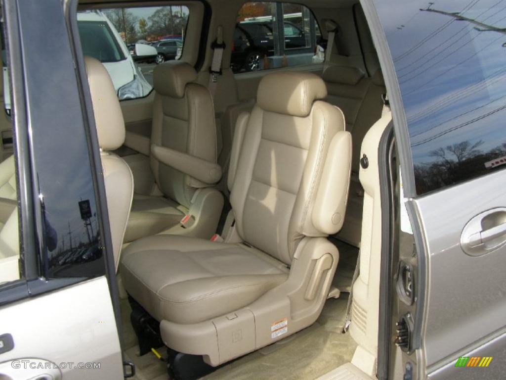 Pebble Beige Interior 2004 Ford Freestar SEL Photo #42094451