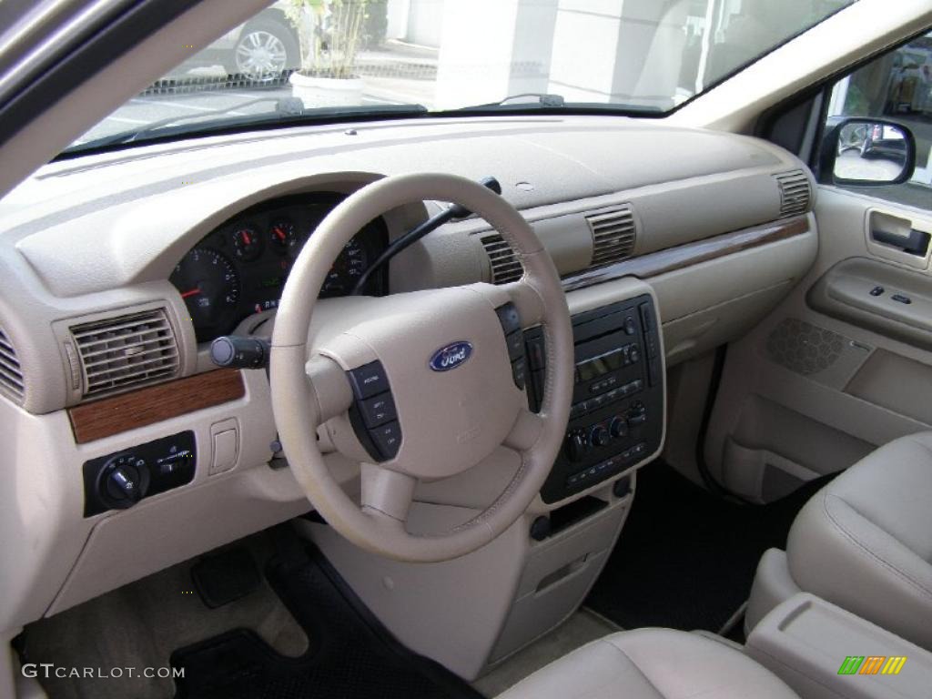 Pebble Beige Interior 2004 Ford Freestar SEL Photo #42094475