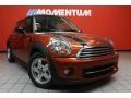 2011 Spice Orange Metallic Mini Cooper Hardtop  photo #1