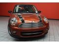 2011 Spice Orange Metallic Mini Cooper Hardtop  photo #2