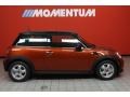 2011 Spice Orange Metallic Mini Cooper Hardtop  photo #4