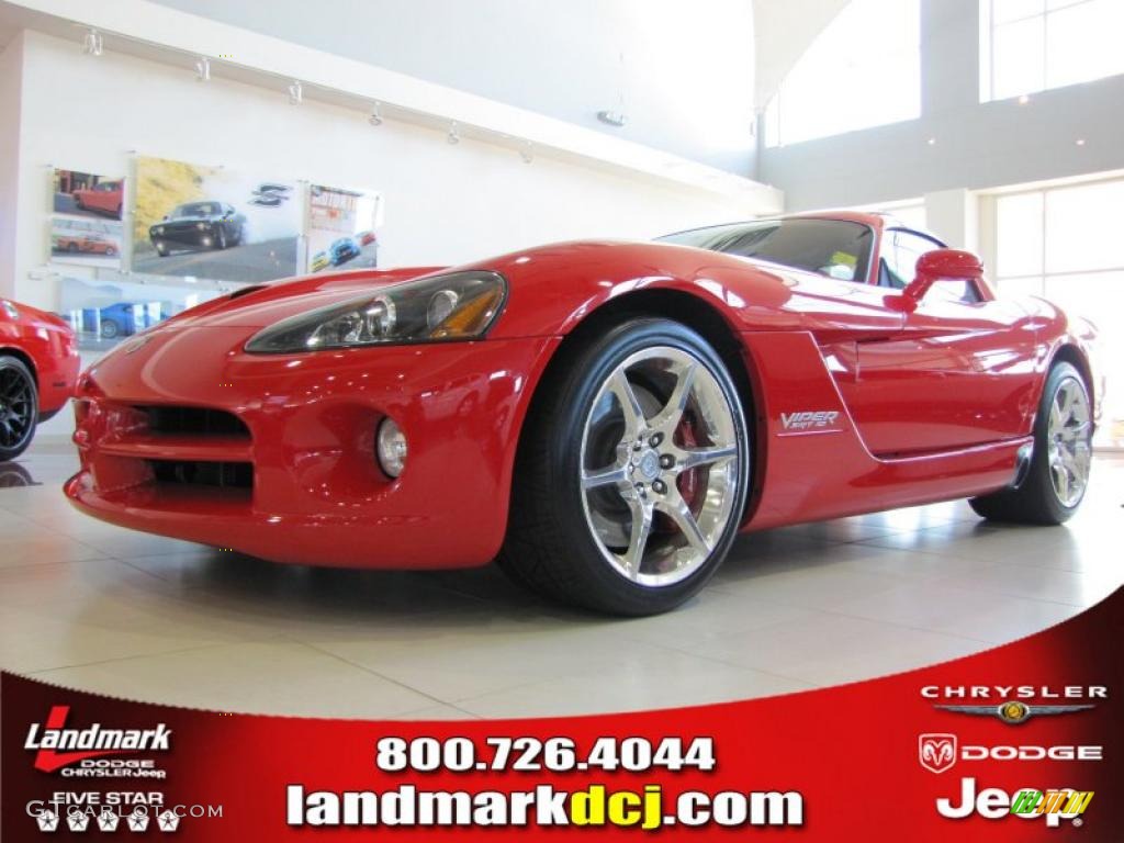 2009 Viper SRT-10 Coupe - Viper Red / Black photo #1