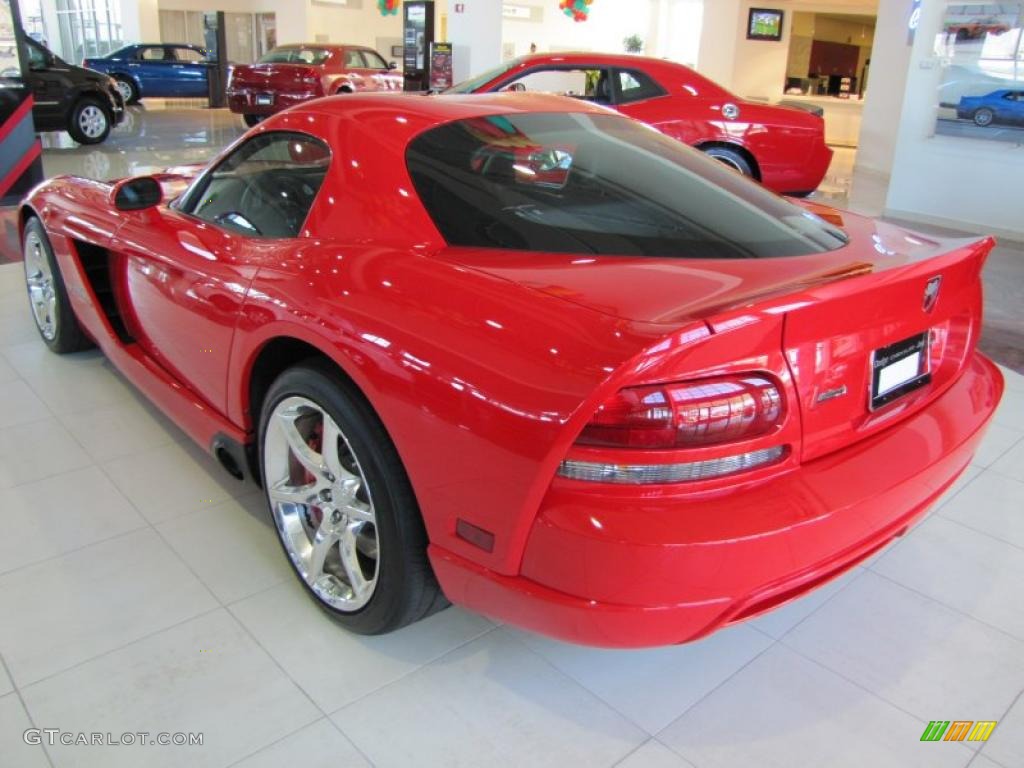 Viper Red 2009 Dodge Viper SRT-10 Coupe Exterior Photo #42095363