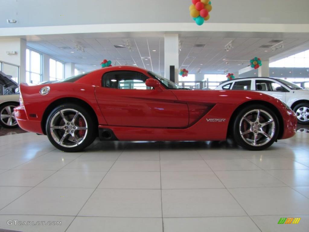 Viper Red 2009 Dodge Viper SRT-10 Coupe Exterior Photo #42095387