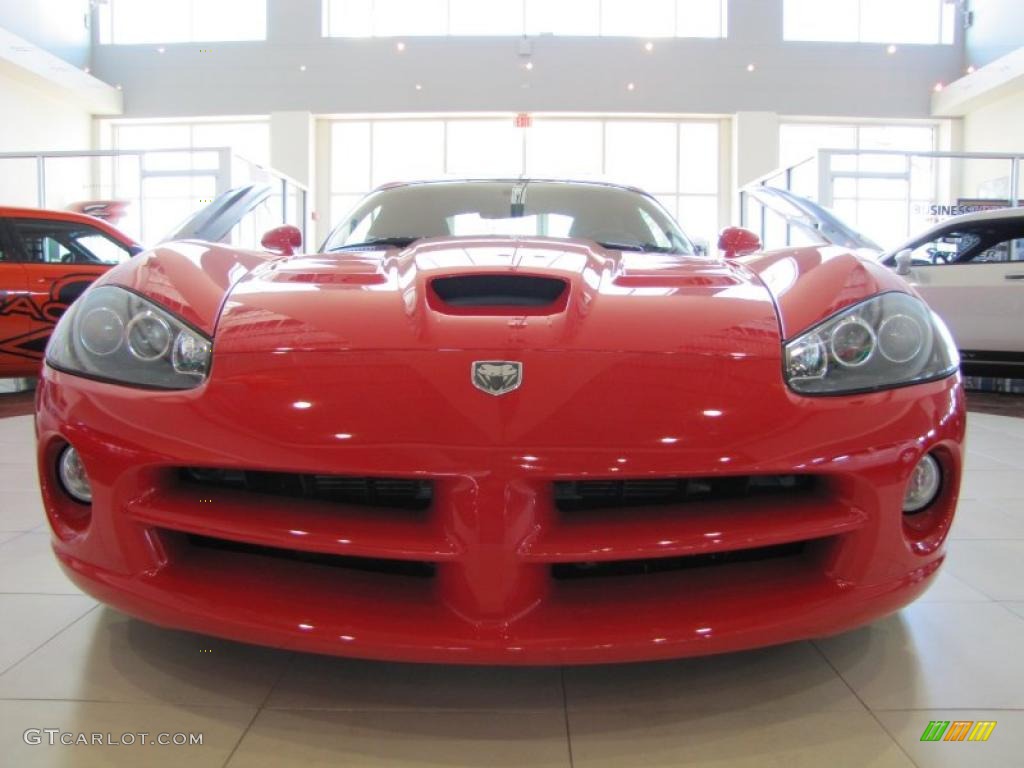 Viper Red 2009 Dodge Viper SRT-10 Coupe Exterior Photo #42095403