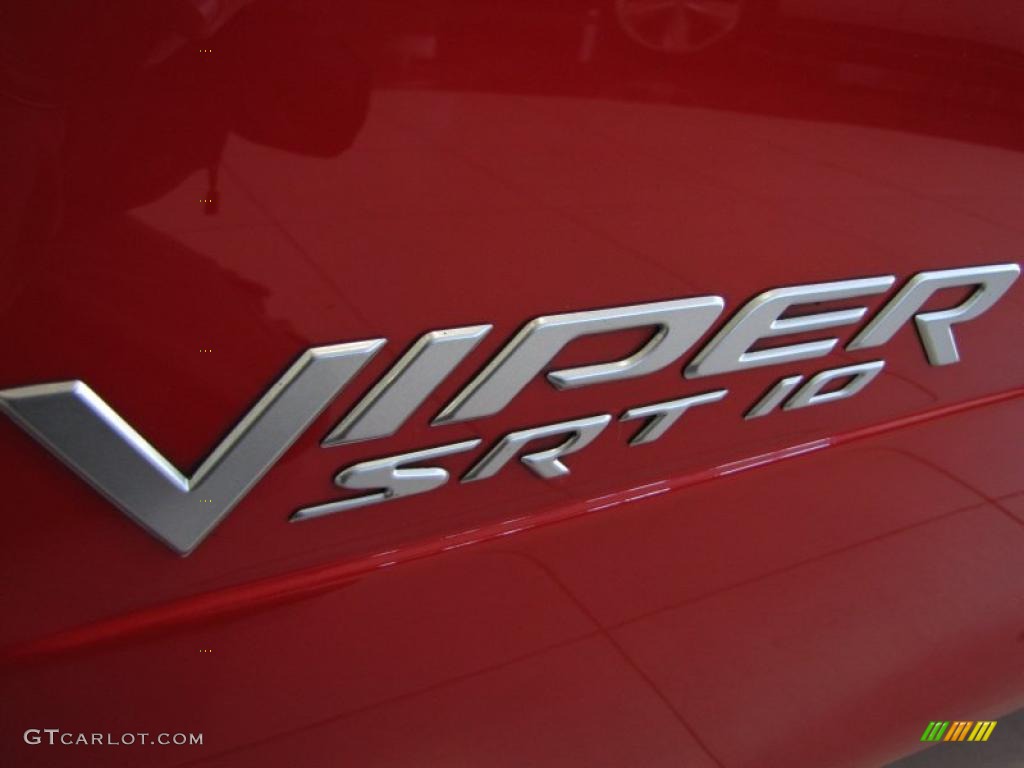 2009 Viper SRT-10 Coupe - Viper Red / Black photo #17